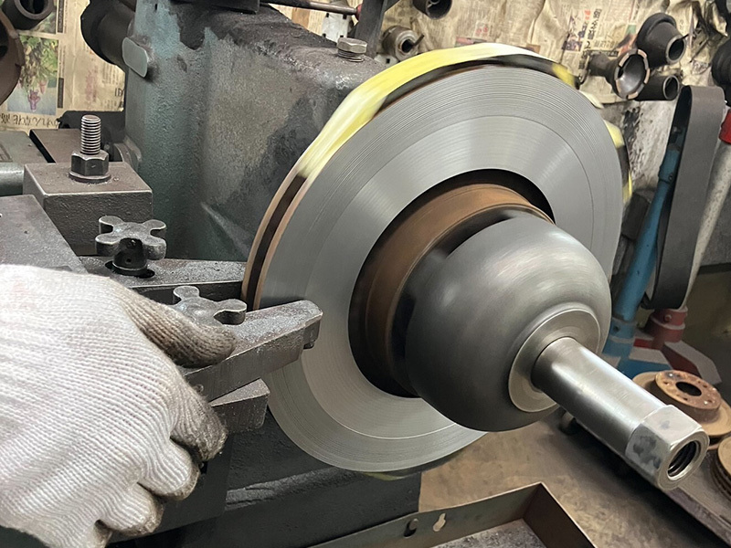 ローター・ドラム研磨